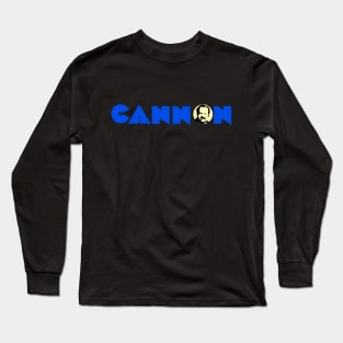 Cannon Logo Long Sleeve T-Shirt